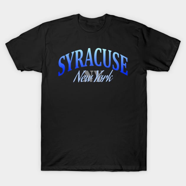 City Pride: Syracuse, New York T-Shirt by Naves